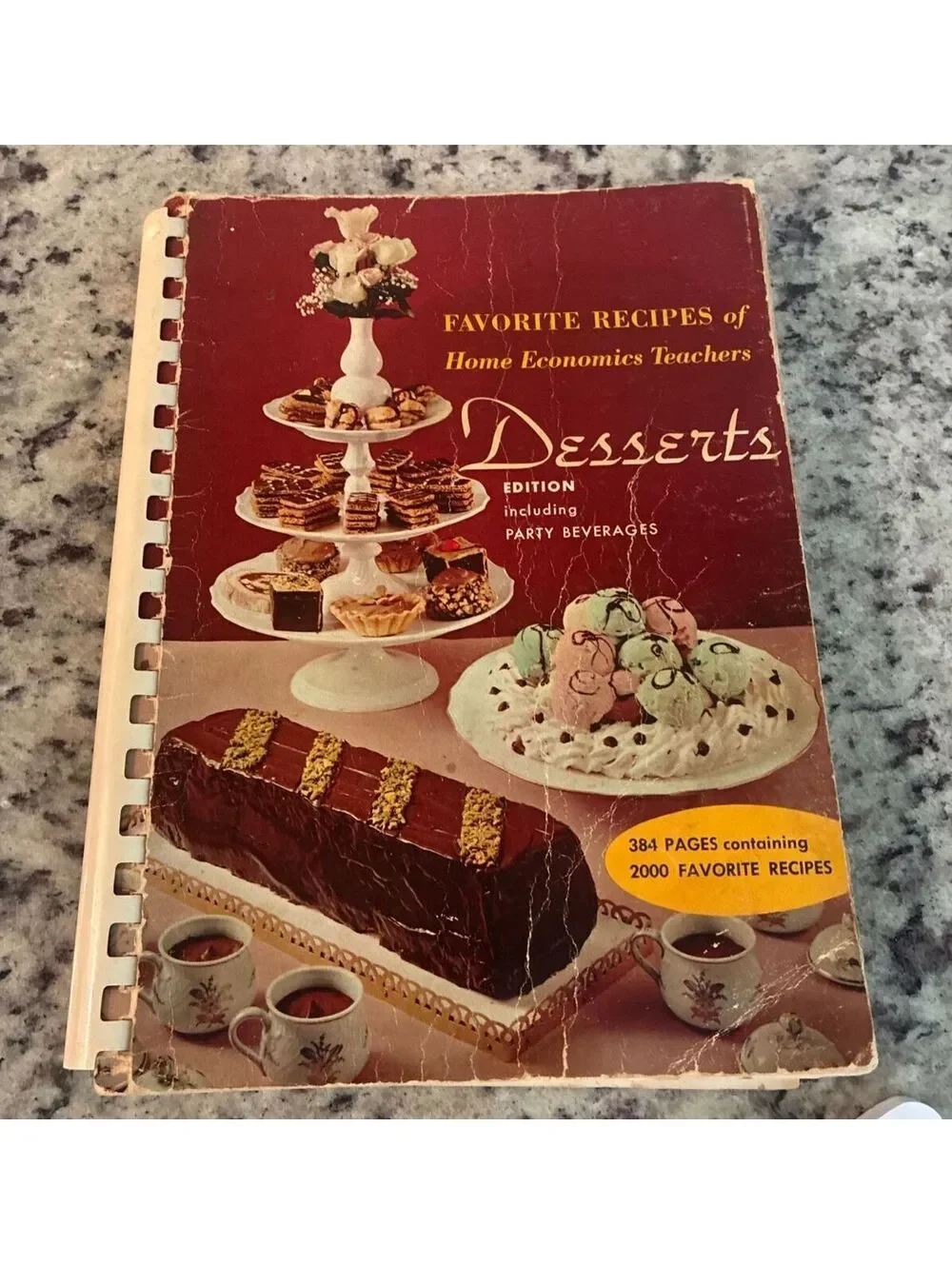 Favorite Recipes of Home Economics Teachers Desserts Edition Cookbook